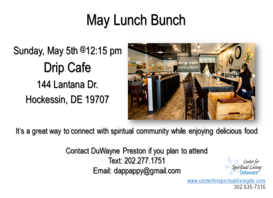 Lunch Bunch Flyer - May